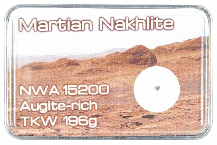 Martian Nakhlite Meteorite Fragment - NWA #288355